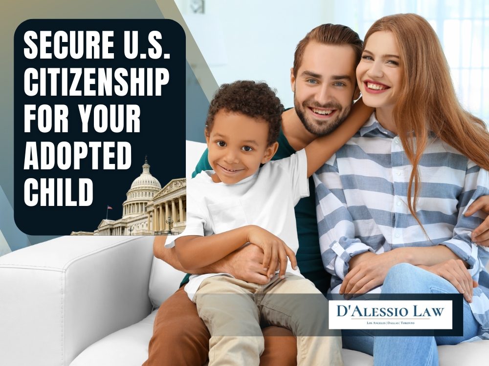 Immigration Adoption Lawyer - Secure U.S. Citizenship for Your Adopted Child - D'Alessio Law