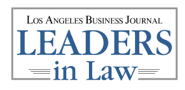 Los Angeles Business Journal Leaders in Law